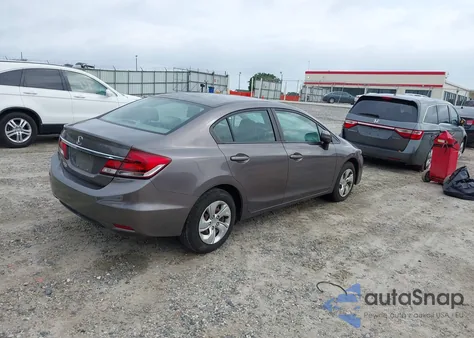 2014 Honda Civic Lx from USA, damaged, VIN 19XFB2F57EE042683